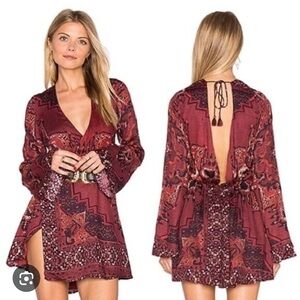 NWT The Jetset Diaries Kilim Mini Dress - Size L - Coachella
